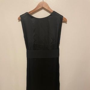 Lanvin backless black dress
